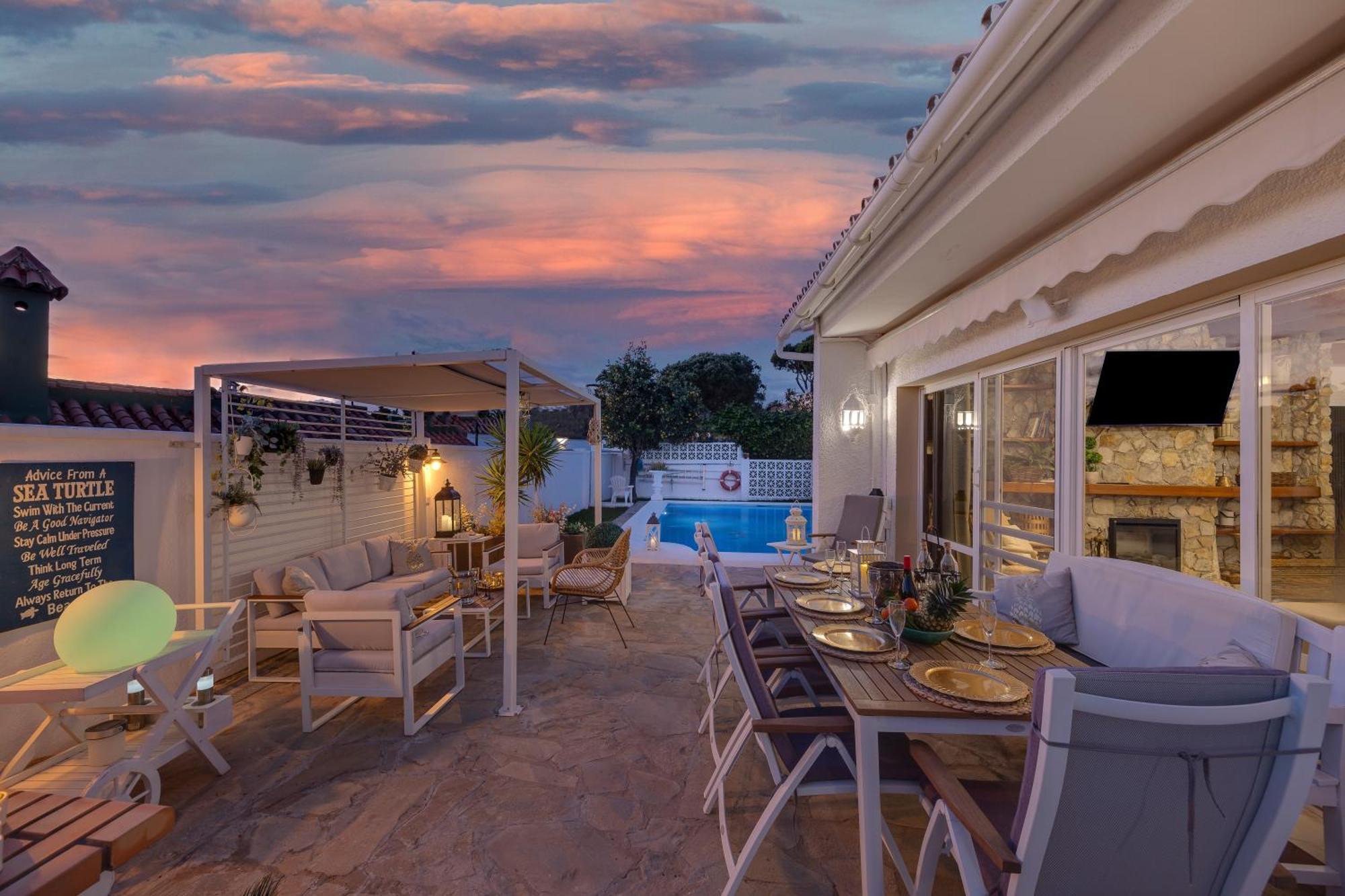 Villa Casacara Marbella Beachside Costabella -Spain Exteriér fotografie