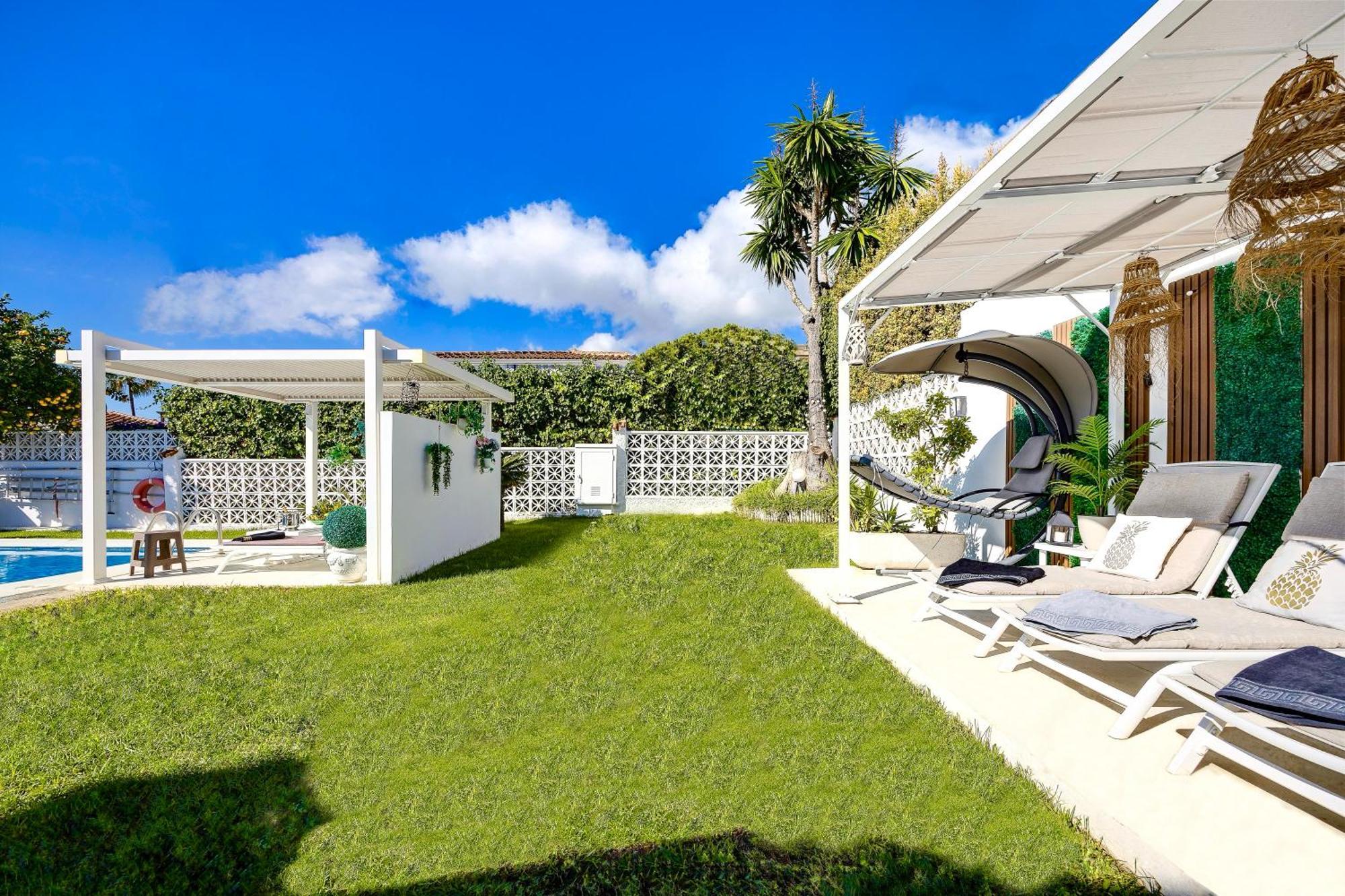 Villa Casacara Marbella Beachside Costabella -Spain Exteriér fotografie